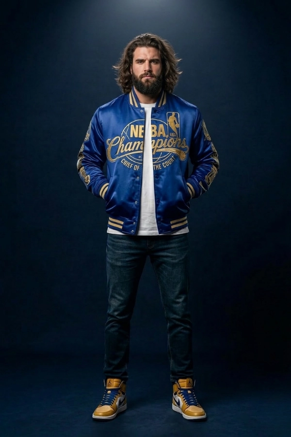 Basketball Fan Jackets – Satin Bombers and Varsity Styles