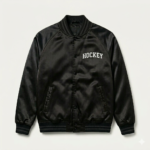Hockey Satin Bomber Jacket