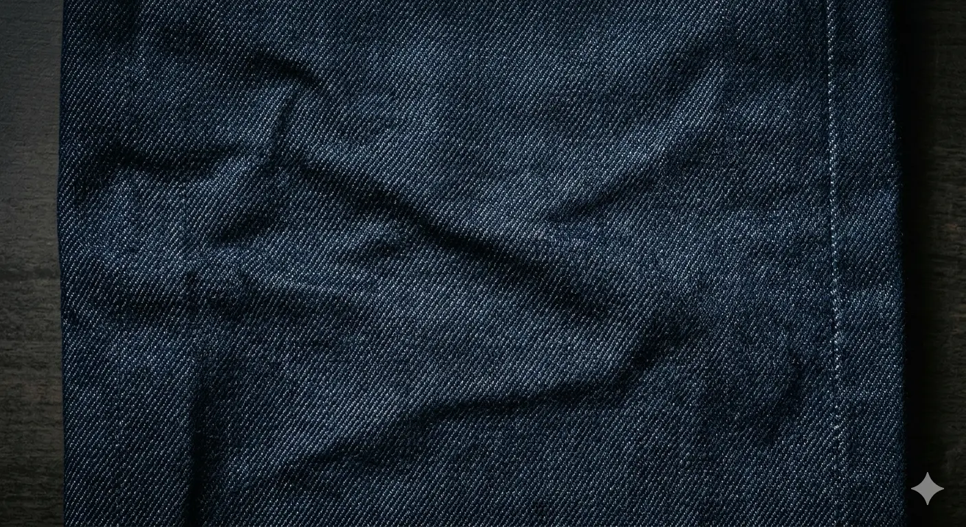 Denim fabric texture